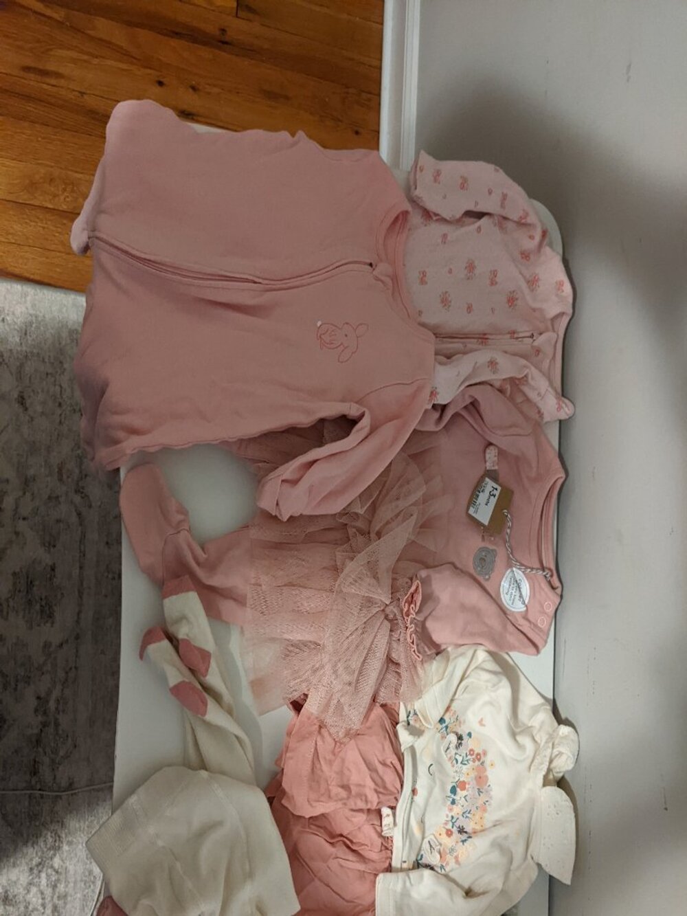 Mothercare Baby Girl 1–3 Months 8-Piece Clothing Bundle | New, Some With Tags